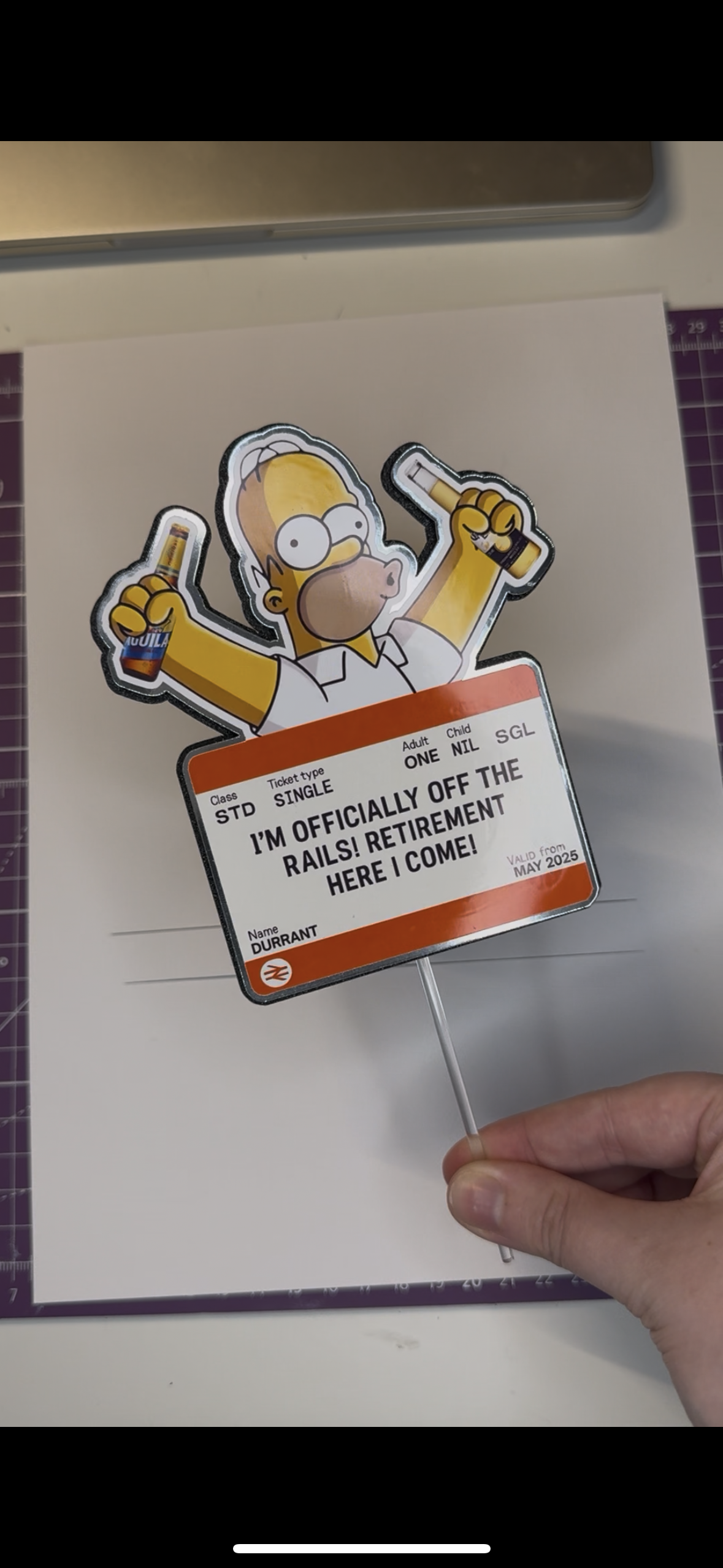 Custom Cake Topper