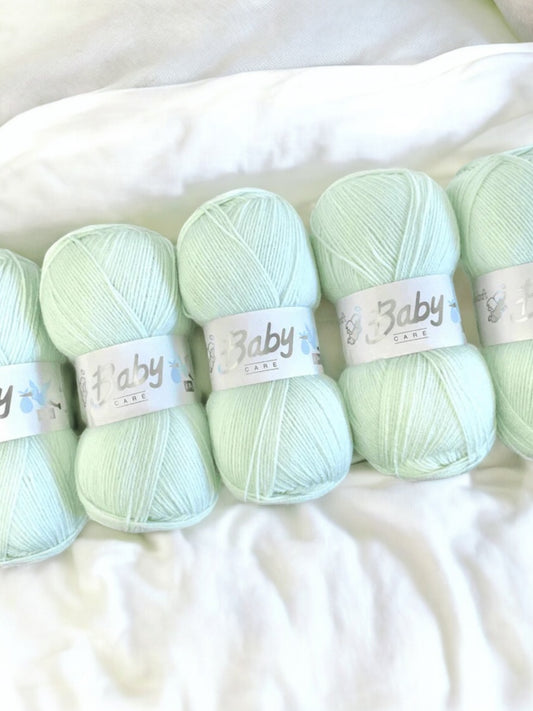 AWAITING RESTOCK - Baby Care DK Yarn - 100g (Pack of 5)