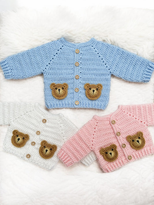 Bear Cardigan - Made to Order